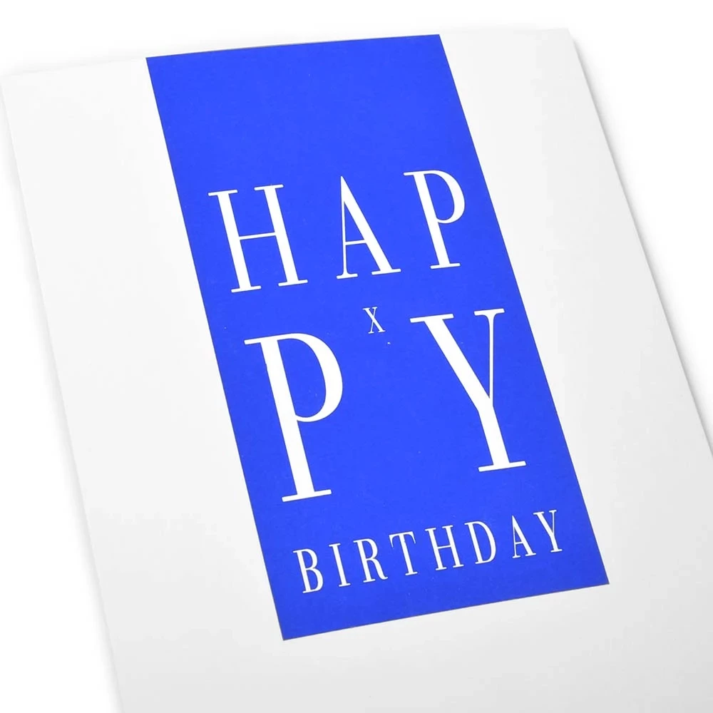 grusskarte_geburtstag_happy_x-birthday_blau_a5_1 Birthday card Happy X-Birthday blue A5