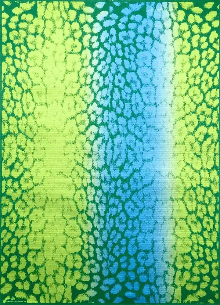 Wrapping paper Leo blue/green/green 50 x 70 cm, 3 sheets