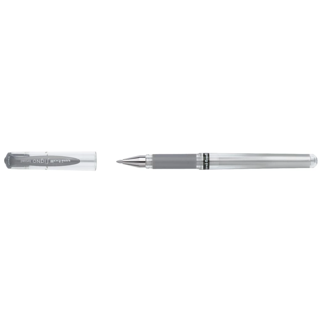Signo UniBall Gel Pen, silver