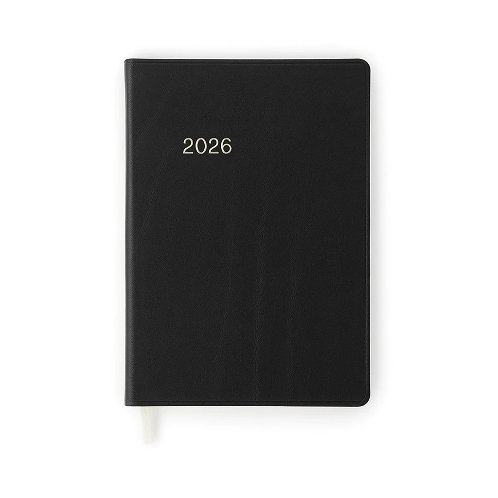Edition 16 weekly calendar 2026 Verona black Luxury Gold