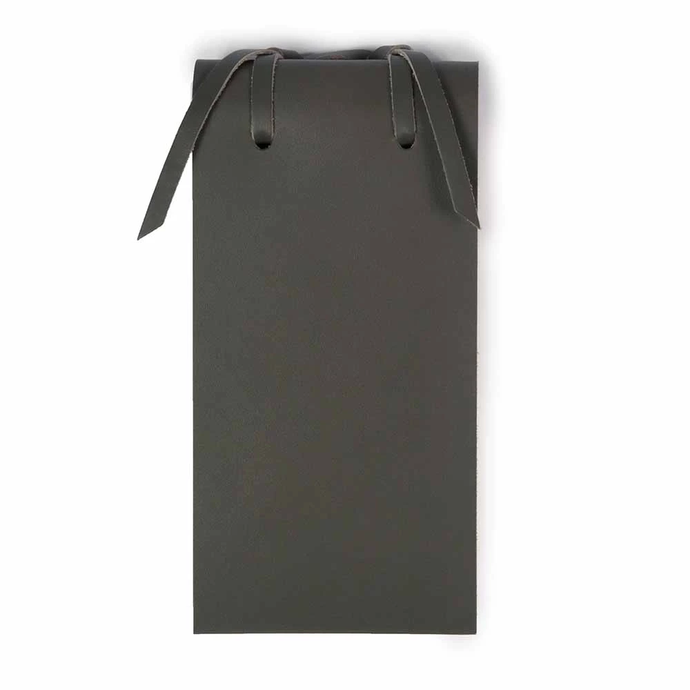 Sketchpad Blocco, leather, small, dark grey