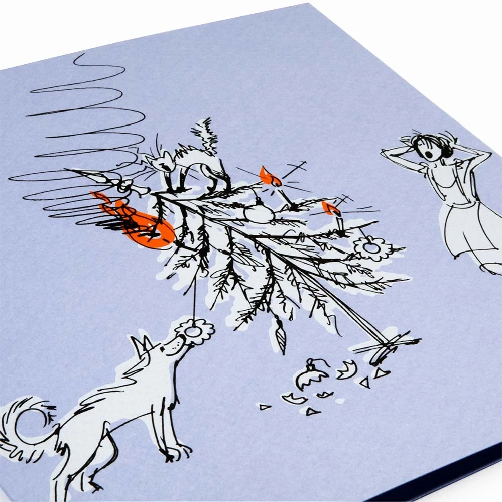 Christmas card christmas disaster