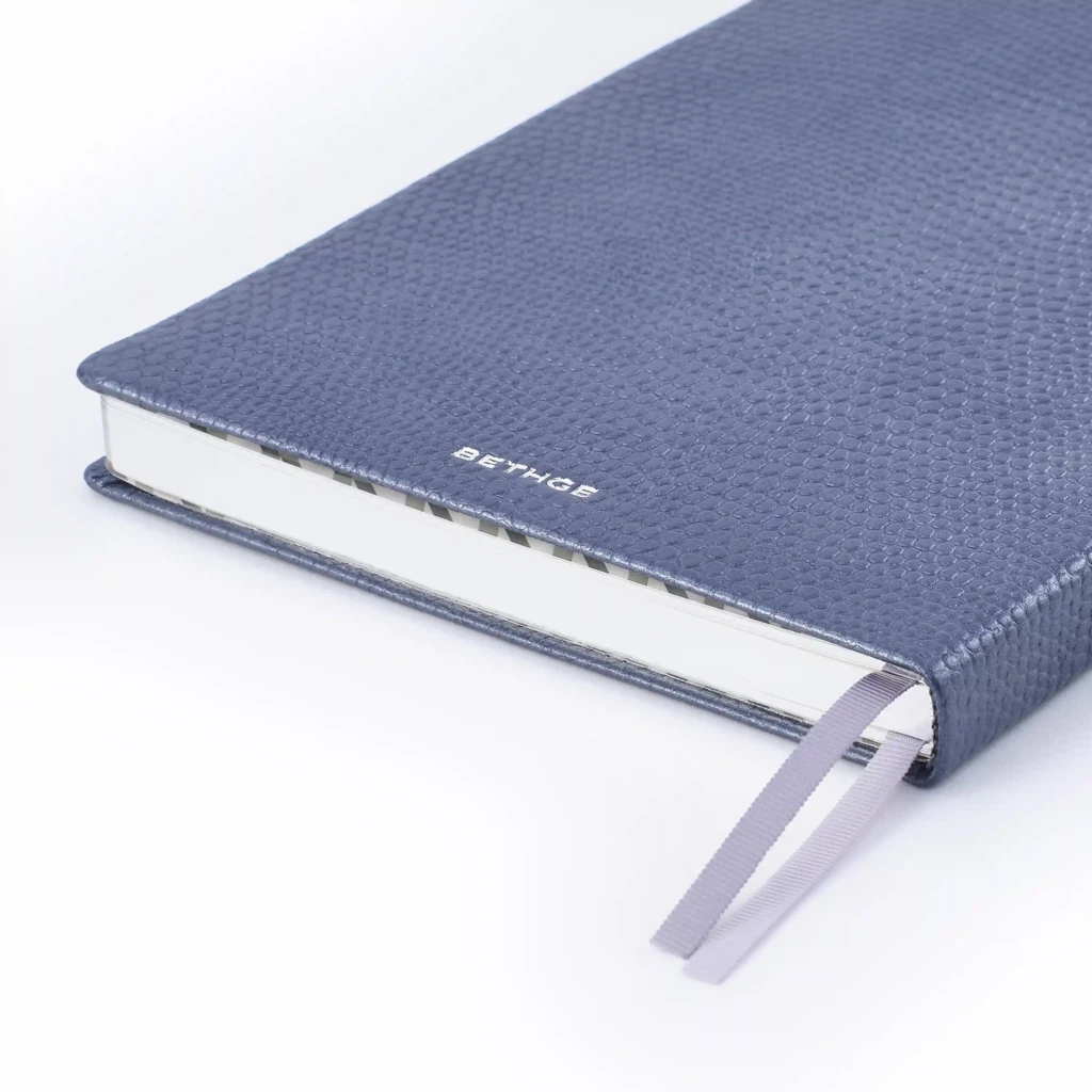 Notebook A5, leather, Mare, ruled