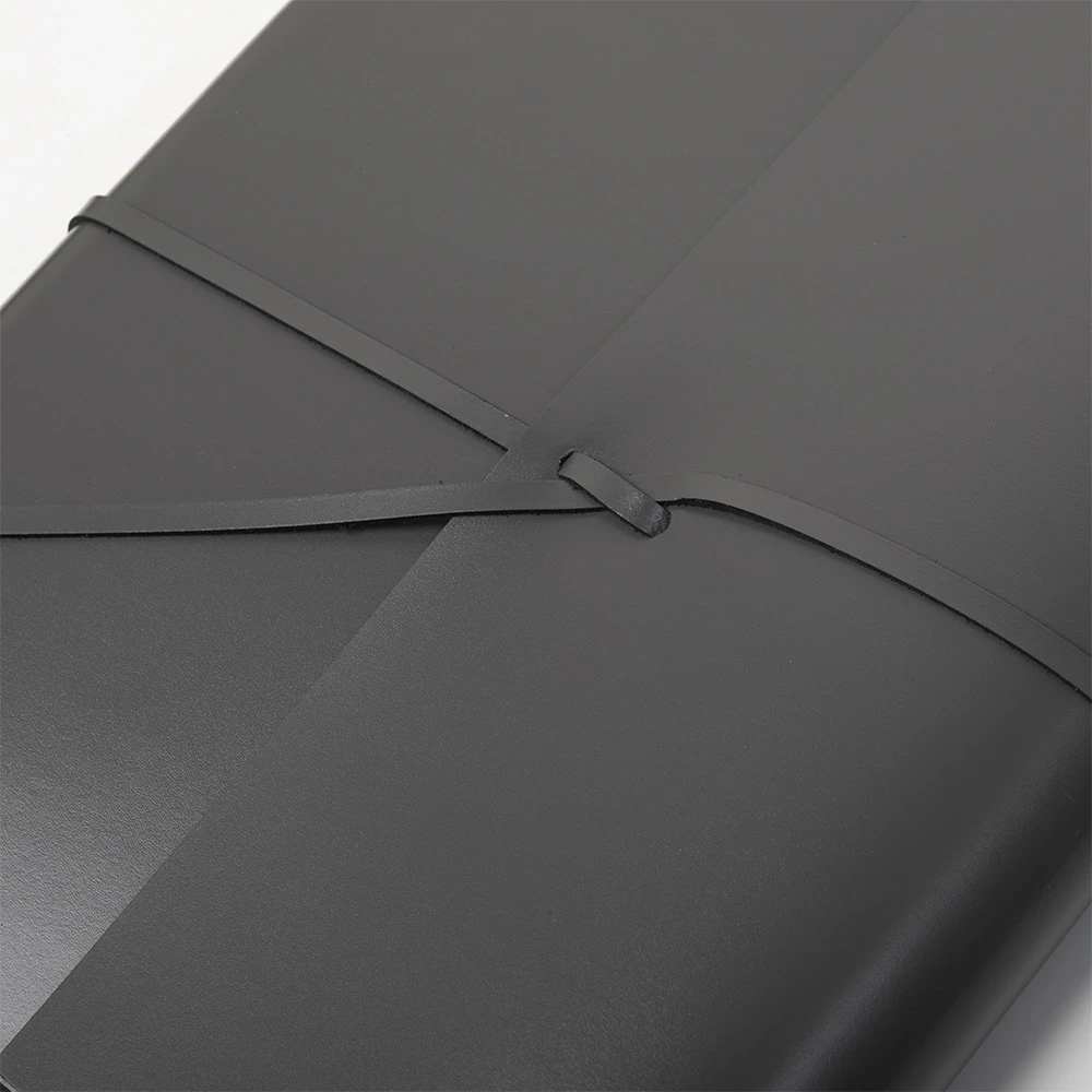 Photo Album, 50 pages, leather cover, 23x30 cm, grey