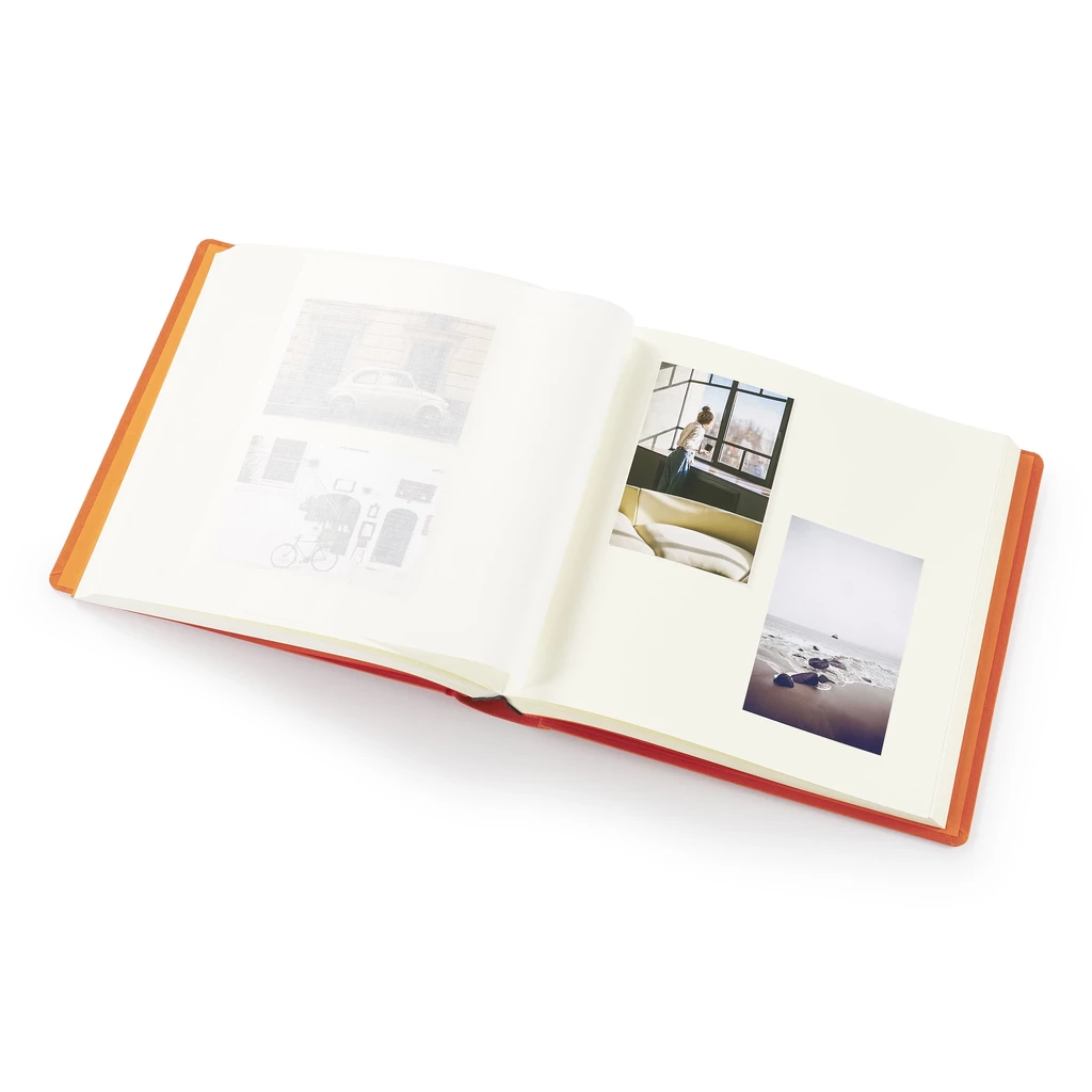 Photo Album 80 Pages Linen Champagne