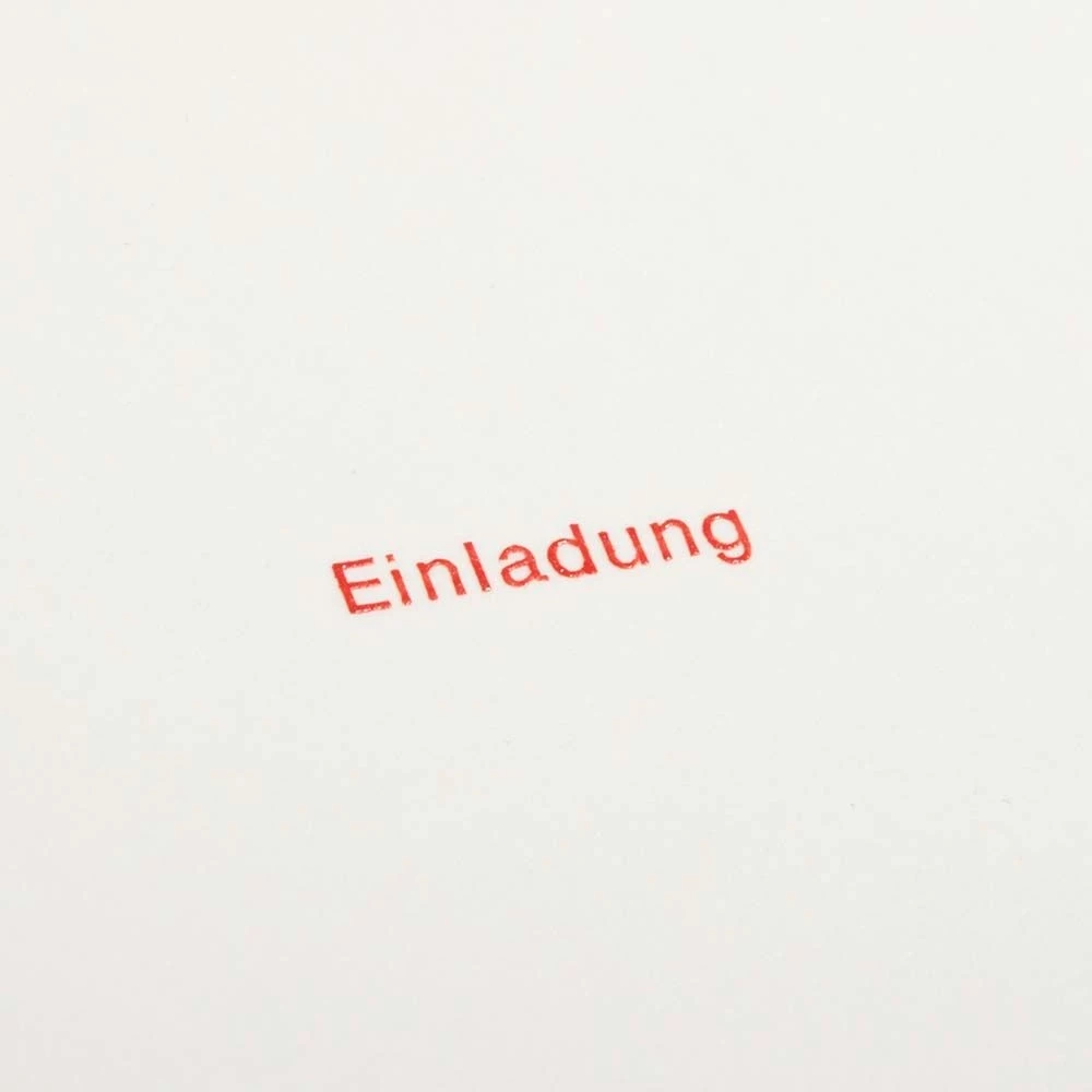 Invitation card Invitation Helvetica