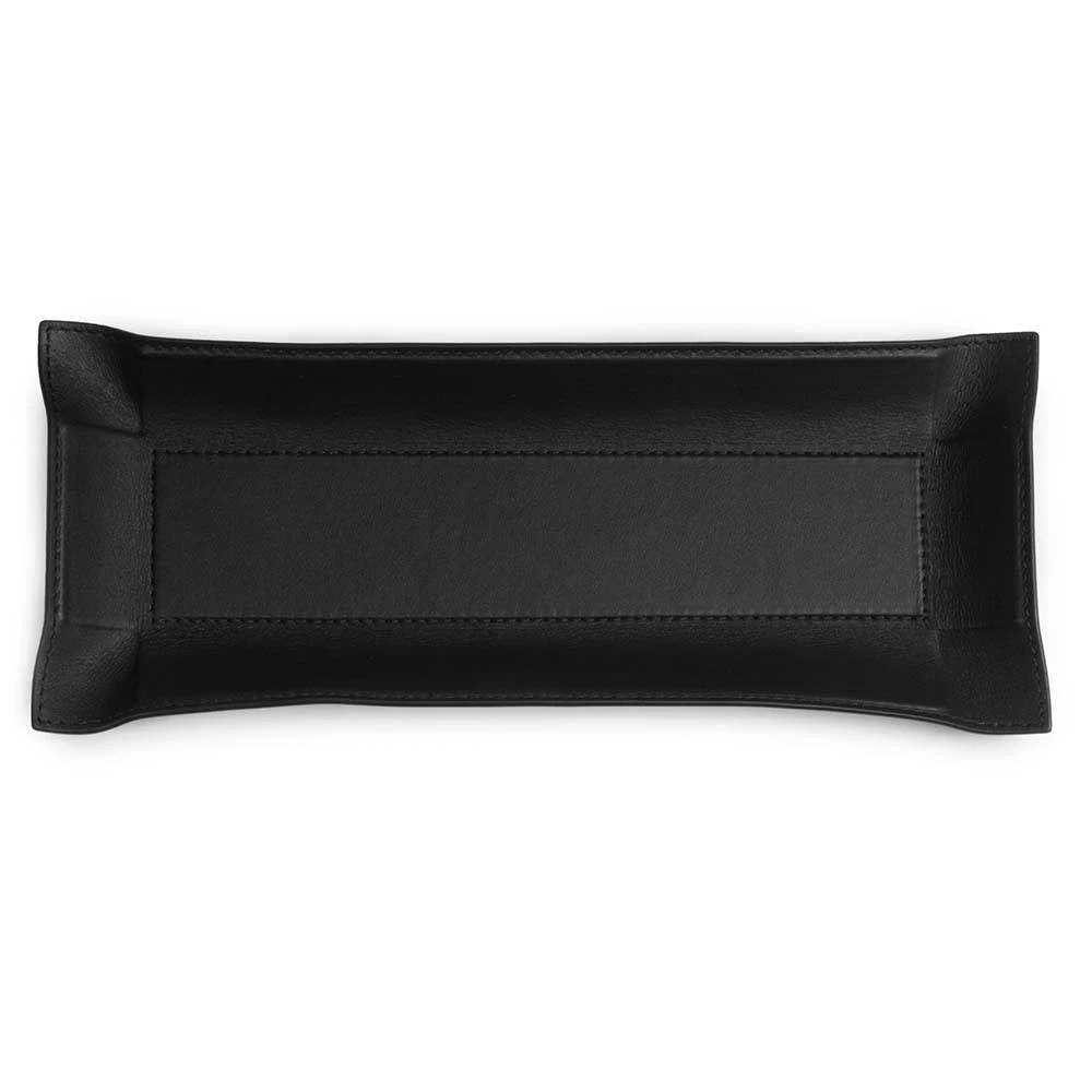 Valet tray rectangular, nappa leather, 32 x 13 cm