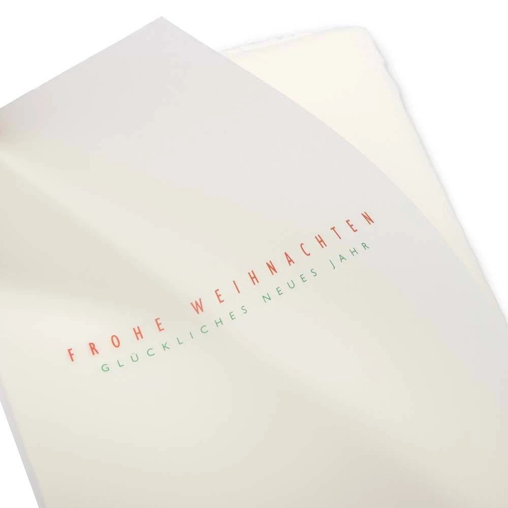 Christmas card Frohe Weihnachten Glückliches Neues Jahr