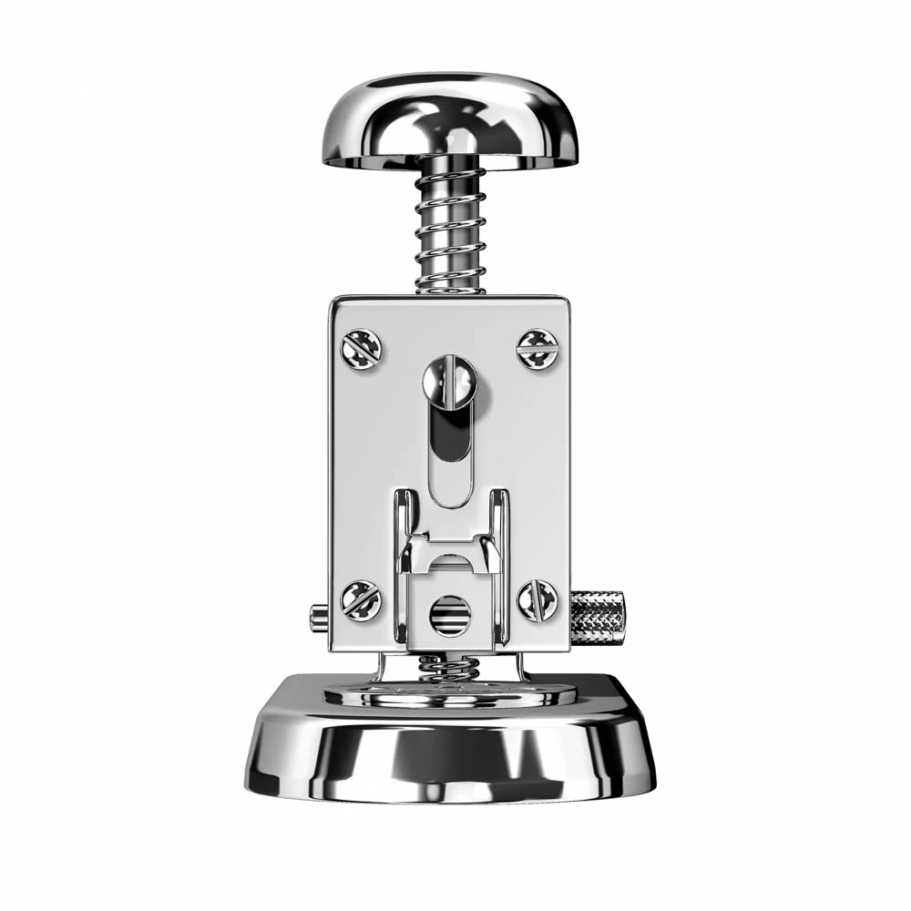 El Casco M5 Stapler, small, chrome with felt on base