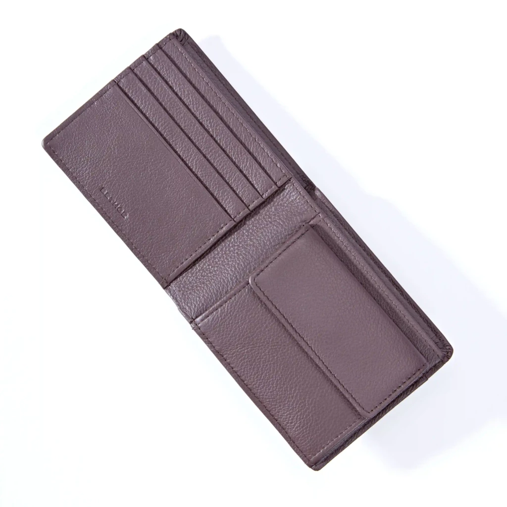 Wallet with Coin Pocket, Kollektion 1977, leather, brown