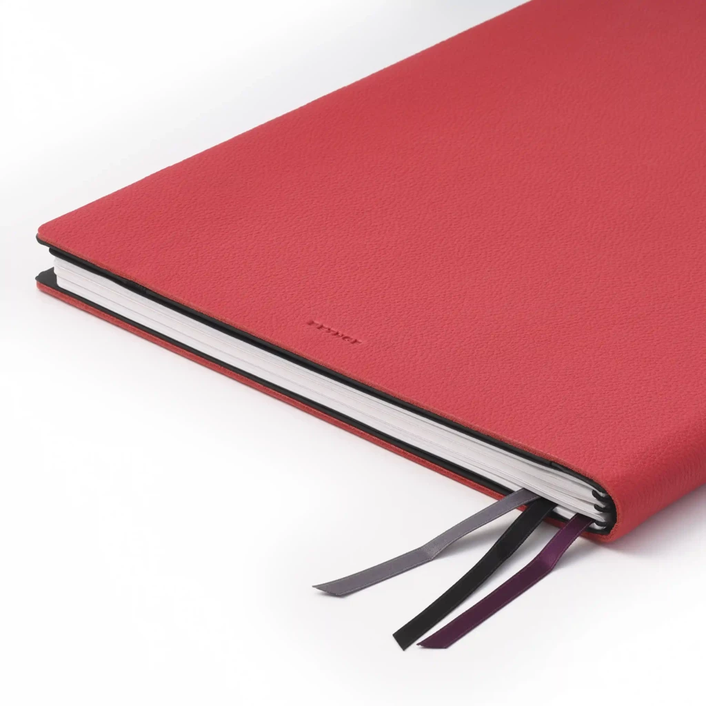 Whitebook Calf Soft leather XLX red