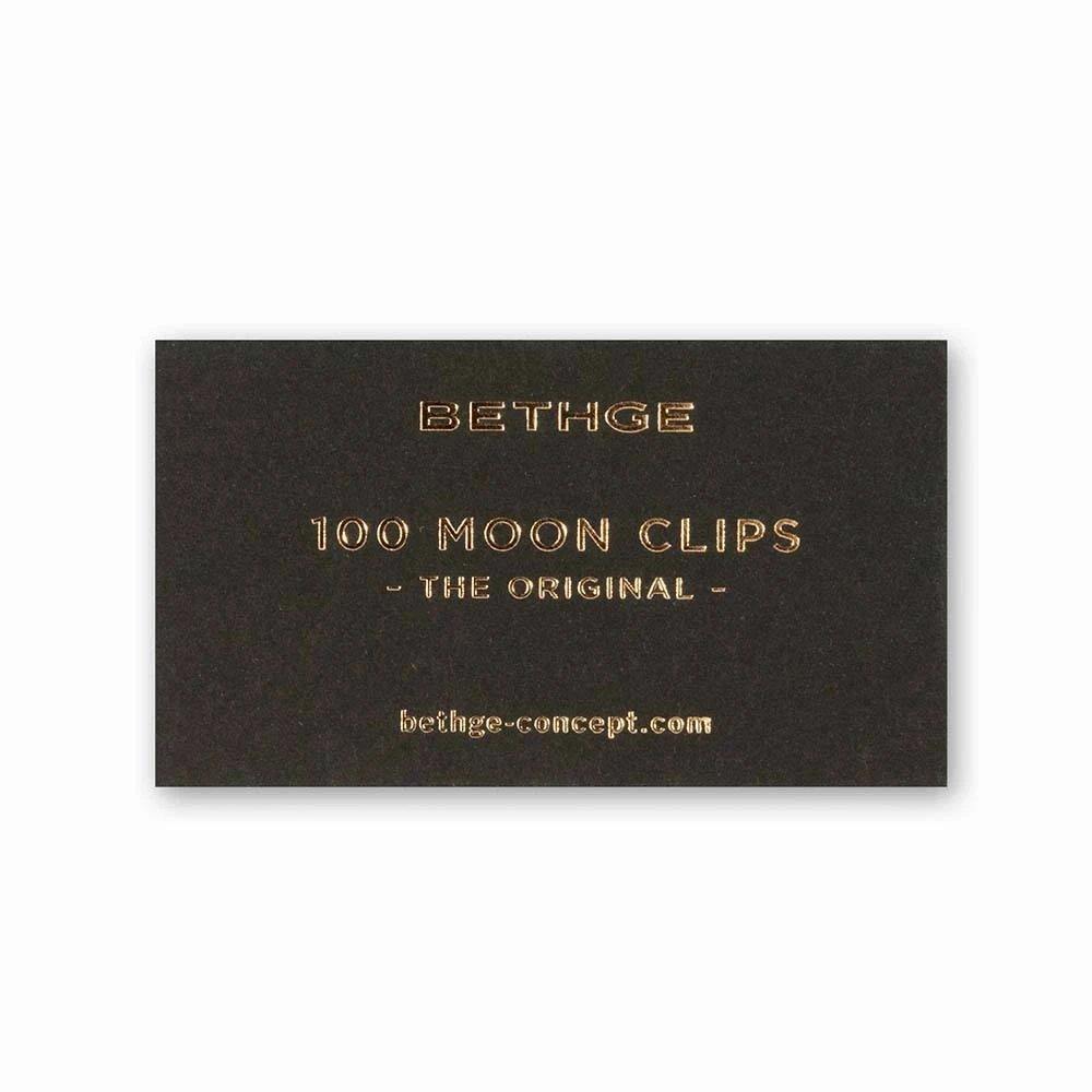 100 Moonclips, brass