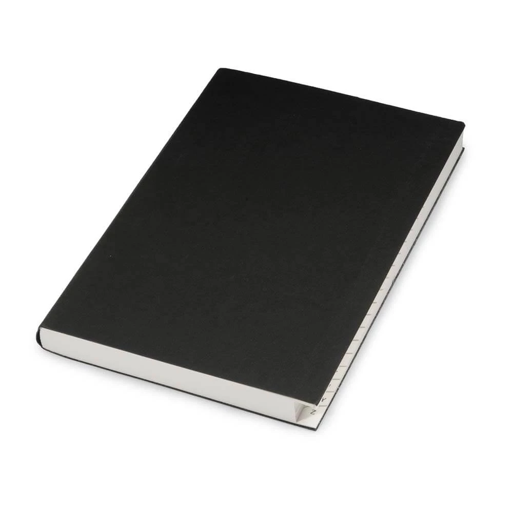 Refill address book A5, black