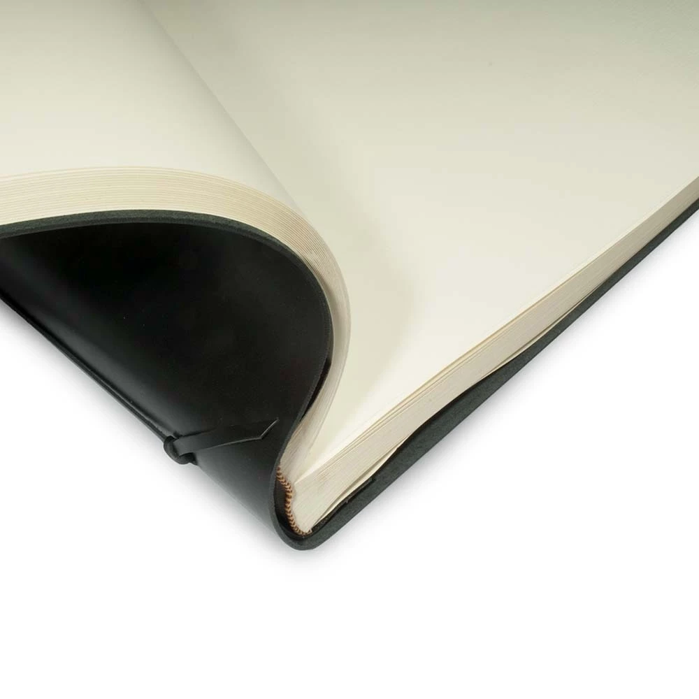 Photo Album, 50 pages, leather cover, 45x45 cm, black