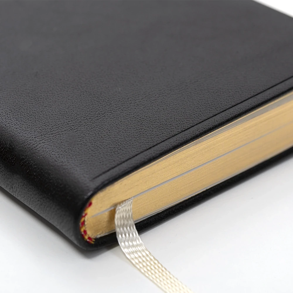 Edition D weekly calendar 2026 Verona black, gold edging
