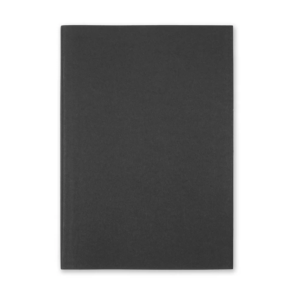 refill_notizbuch_schwarz_28 Notebook Refill, black, 144 pages, black, ruled