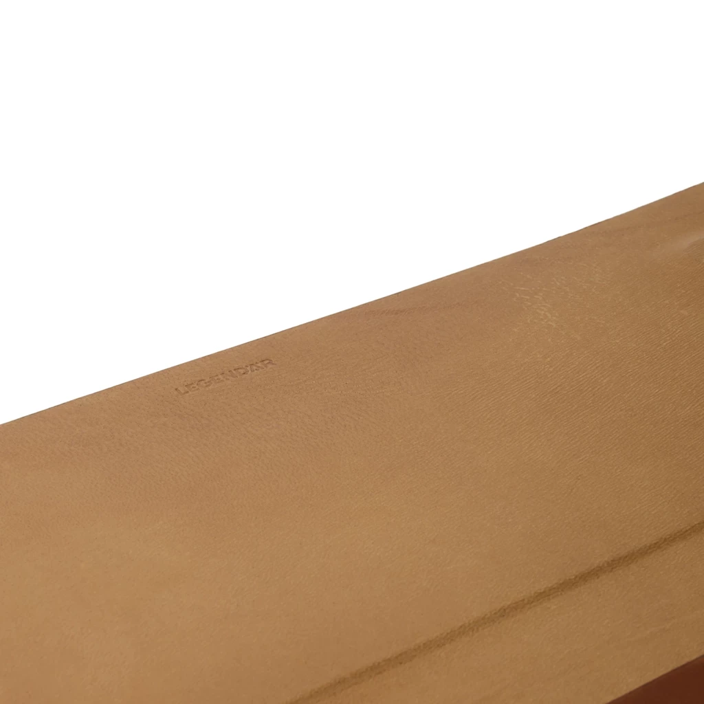 LEGENDÄR SLYMM Briefcase, leather, brown