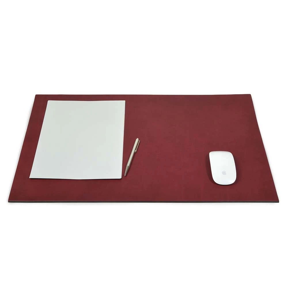 Desk Pad, leather, 60 x 40 cm, burgundy