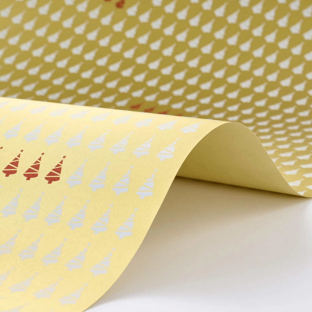 Wrapping paper fir forest 50 x 70 cm, 3 sheets