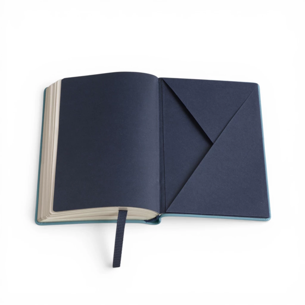 Notebook Journal S ruled Pigeon Blue