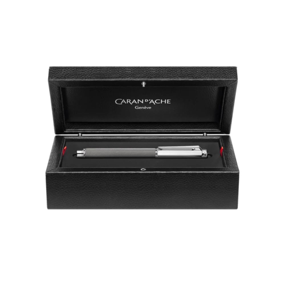 Caran d'Ache Varius Ivanhoe Fountain Pen, silv./rhod., nib B
