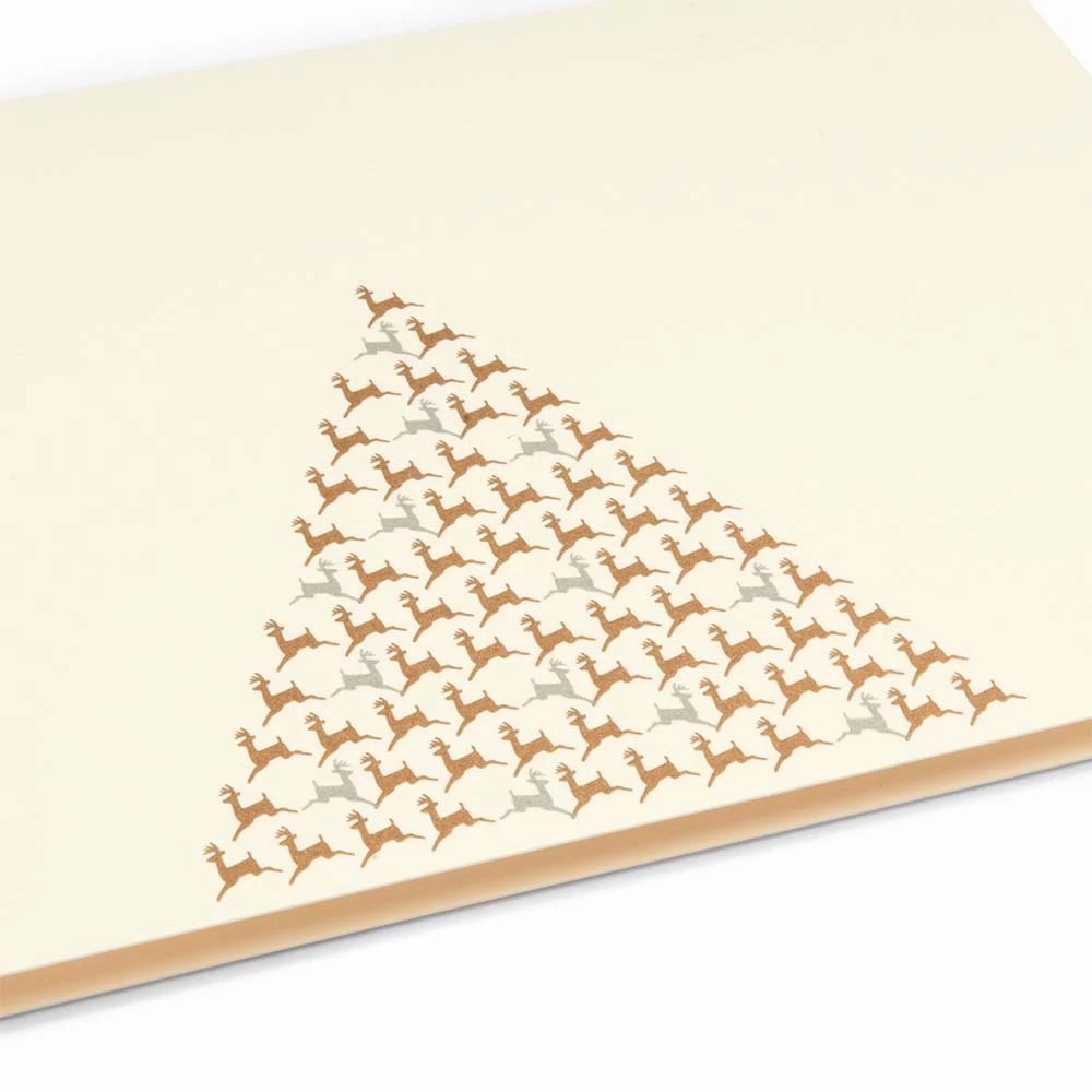 weihnachtskarte_bocksprung_1 Christmas card roebuck leap