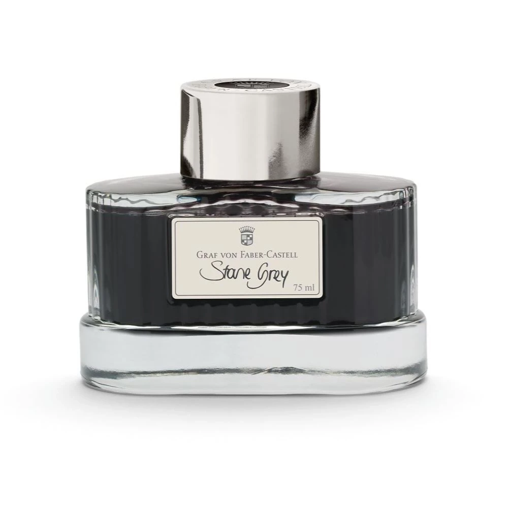 Faber-Castell Ink, 75 ml, document ink, stone grey