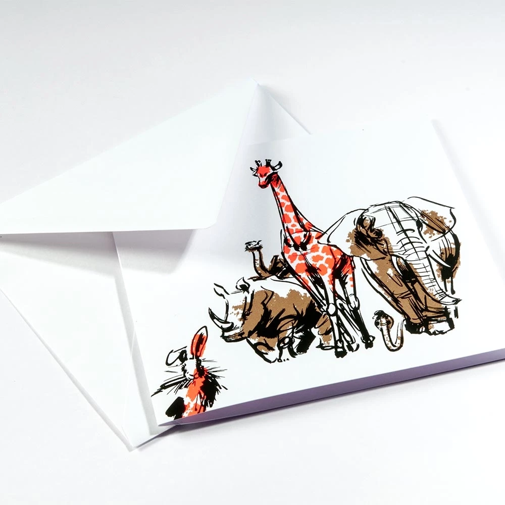 Greeting card coming home