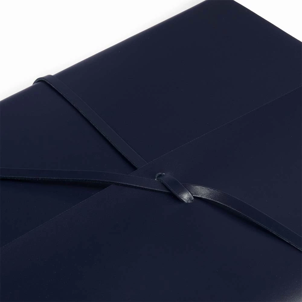 Photo Album, 50 pages, leather cover, 23x30 cm, dark blue