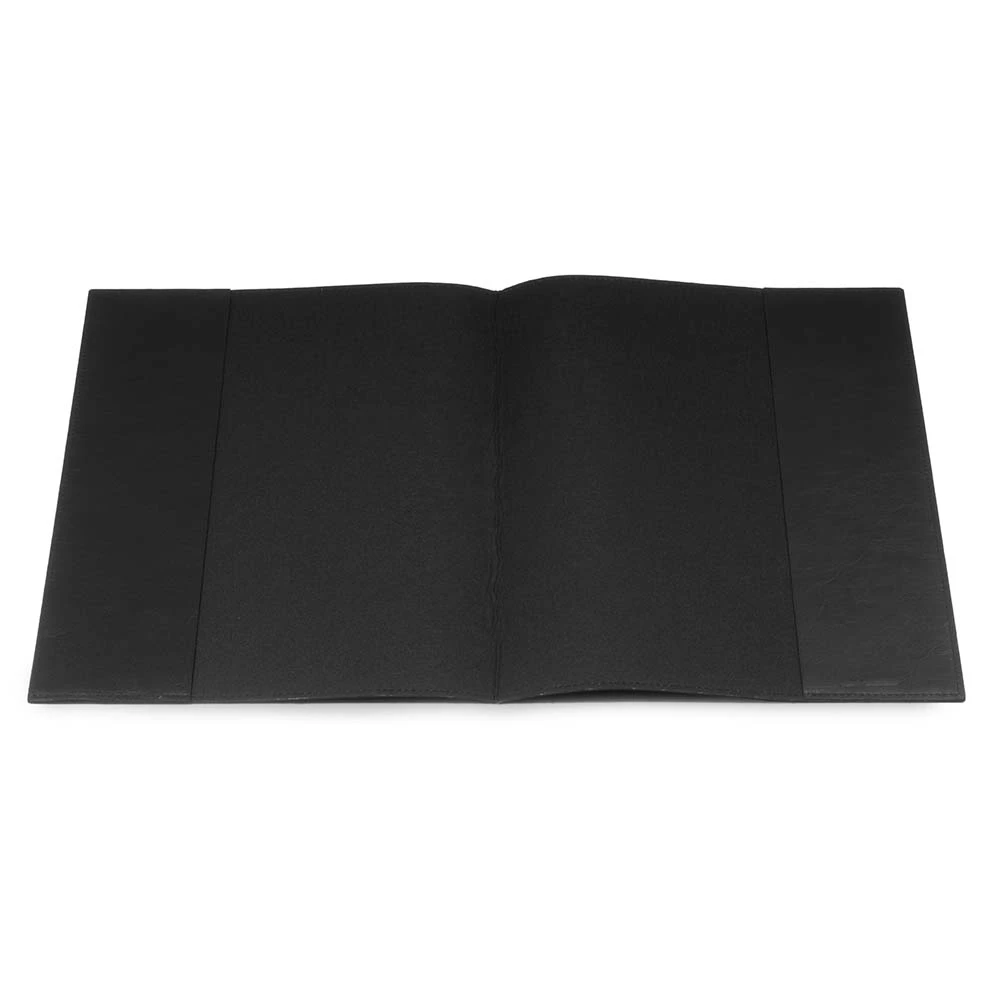 leder_buchhuelle_a4_glattleder_12 Book cover for DIN A4 books, smooth leather, brandy