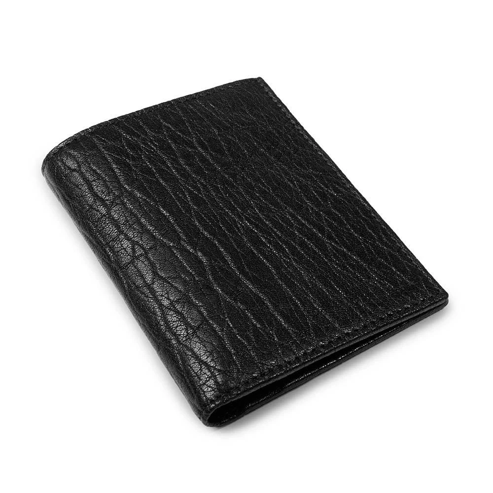 Slim Wallet, 8 cc, leather Granbury, black