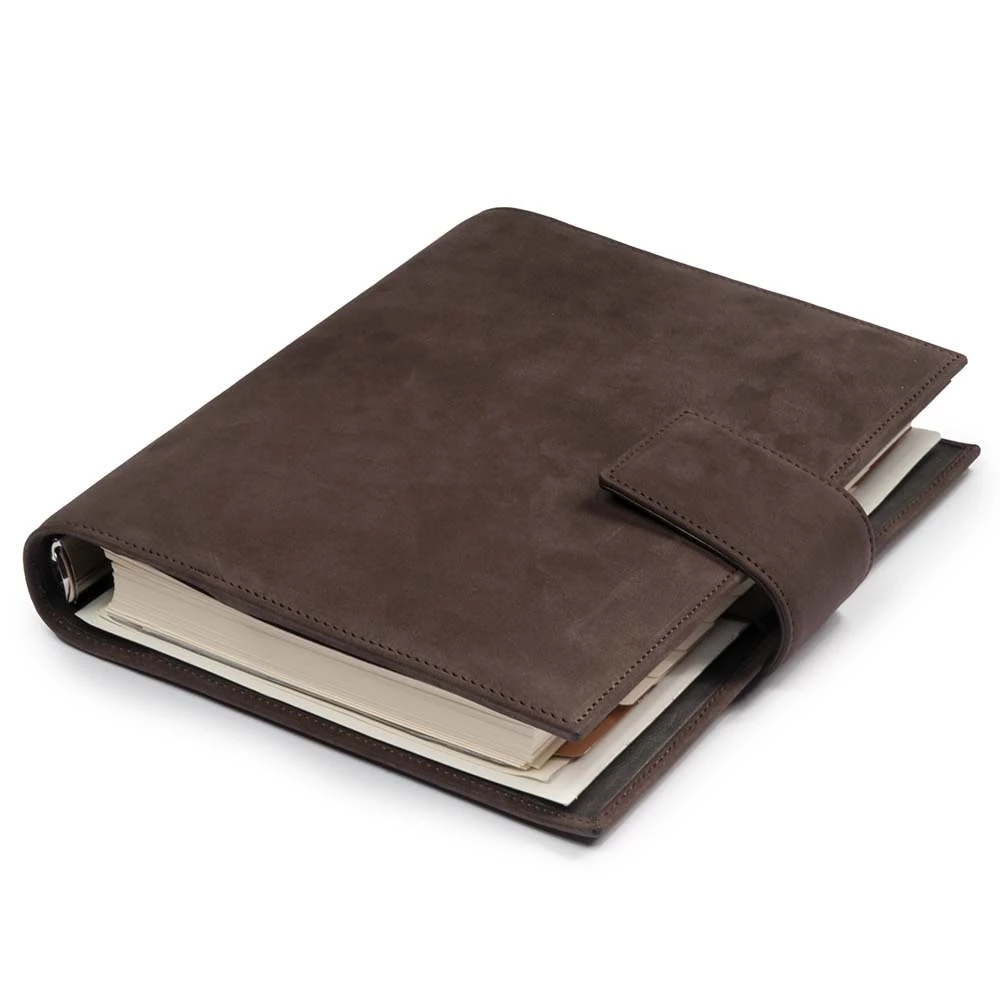 Daily Planner, leather wash, brown