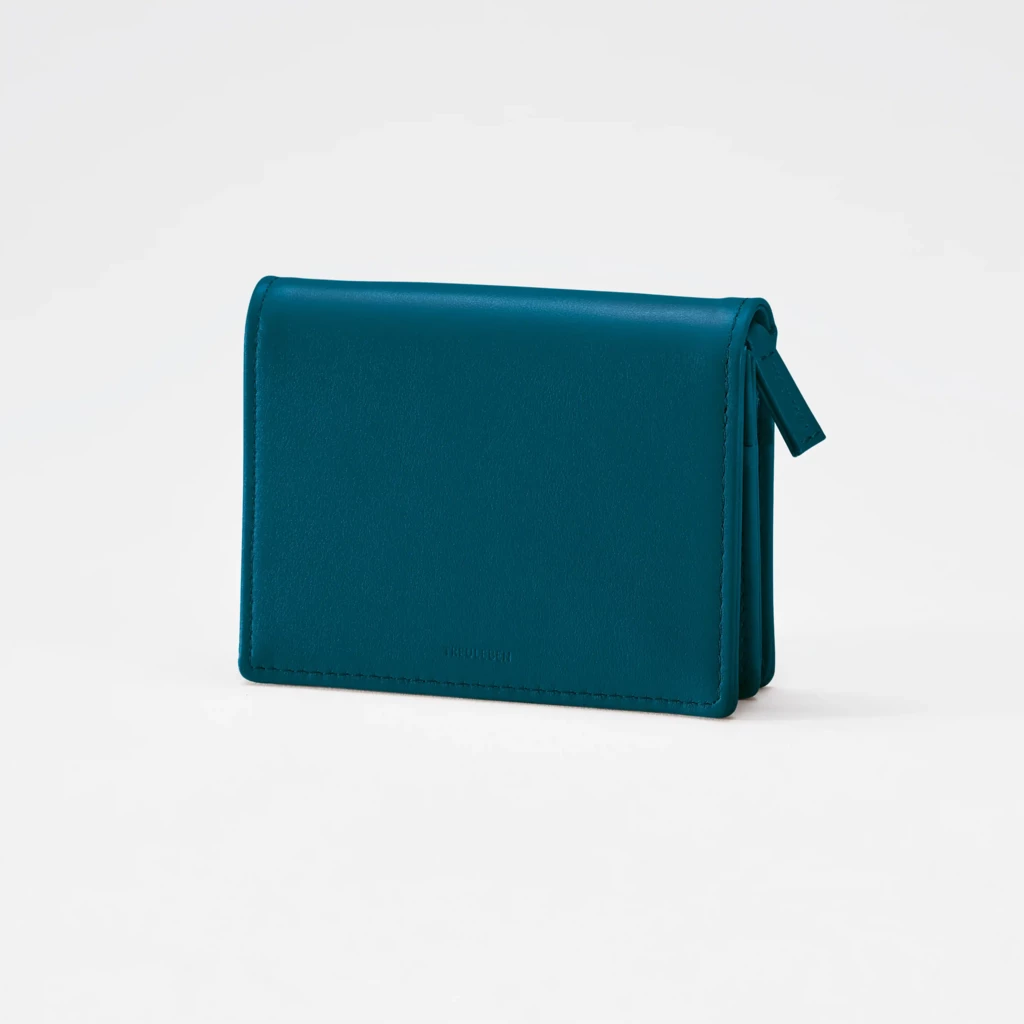 Financier Small Wallet Petrol