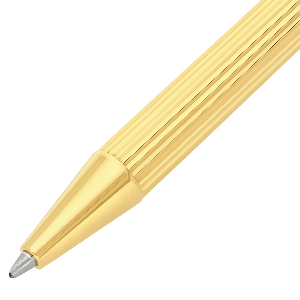 S.T. Dupont Classique Ballpoint Pen Lines Gold