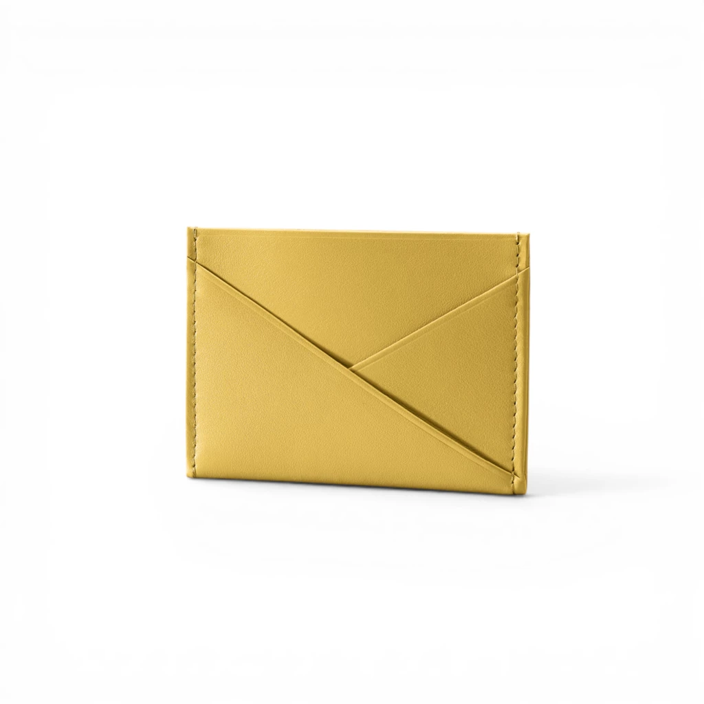 Credit Card Caddy Mustard