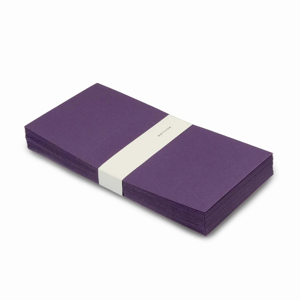 25 long DIN envelopes, Pearl Violet