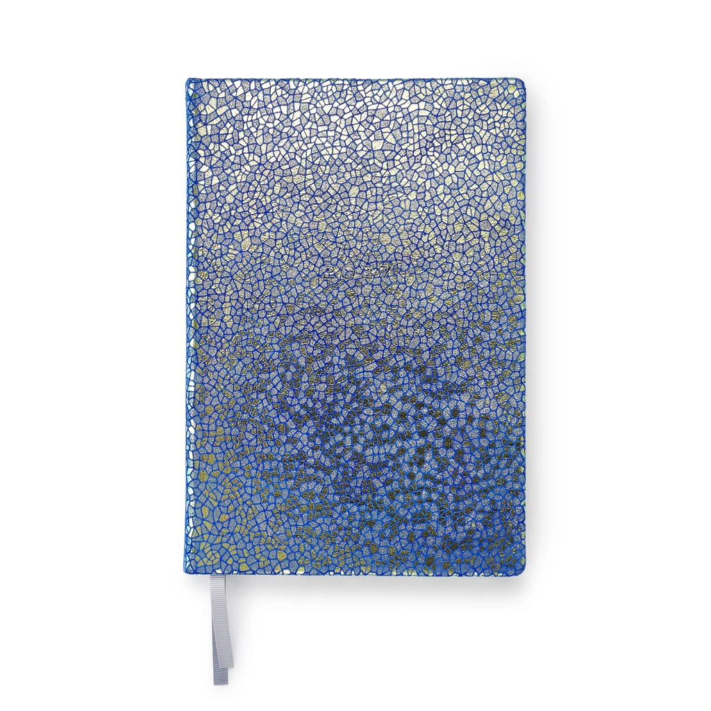 Daily Planner 2027 Acqua Leather