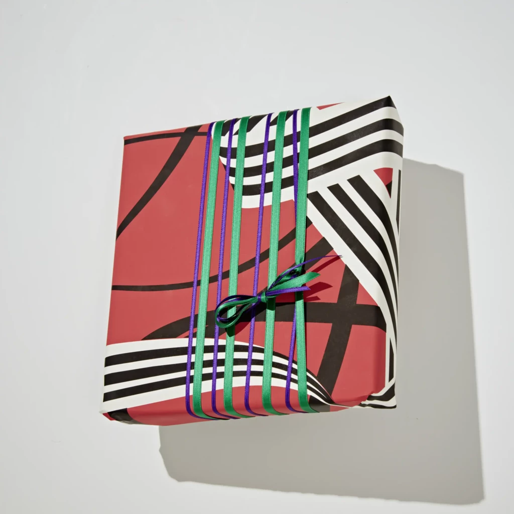 SALON x Bethge Christmas Paper Ribbon, 50 x 70 cm, 3 sheets