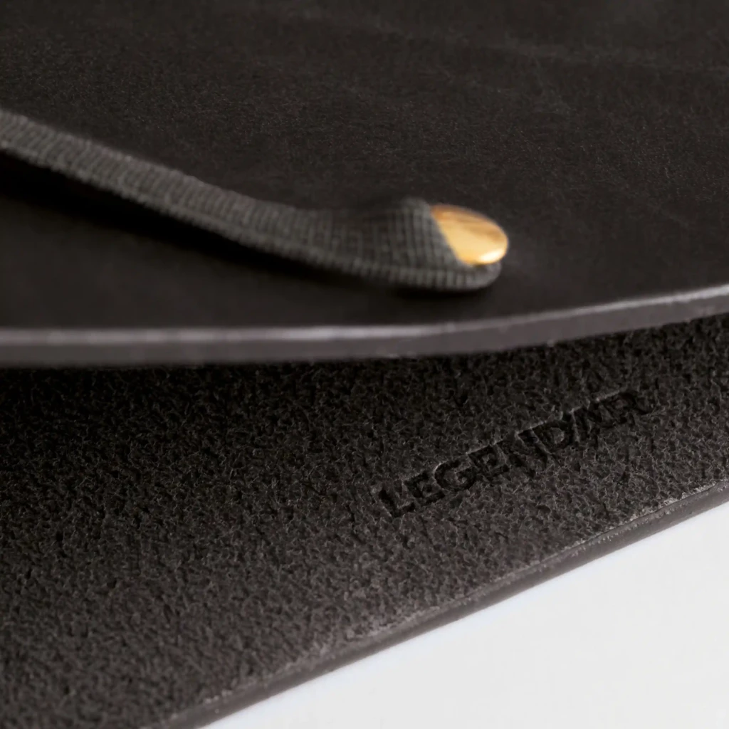 LEGENDÄR HYDE Presentation Folder, A4, leather, black
