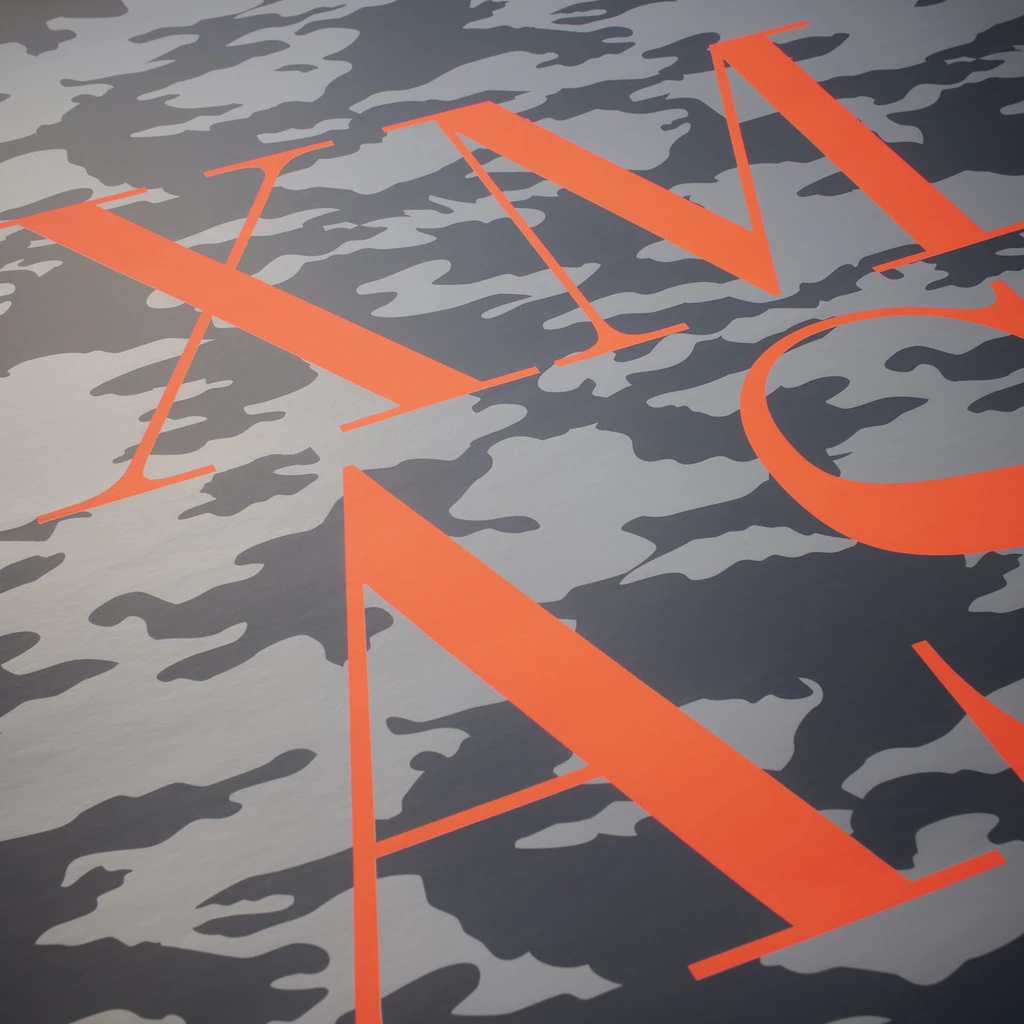 Wrapping paper camouflage xmas 50 x 70 cm, 3 sheets
