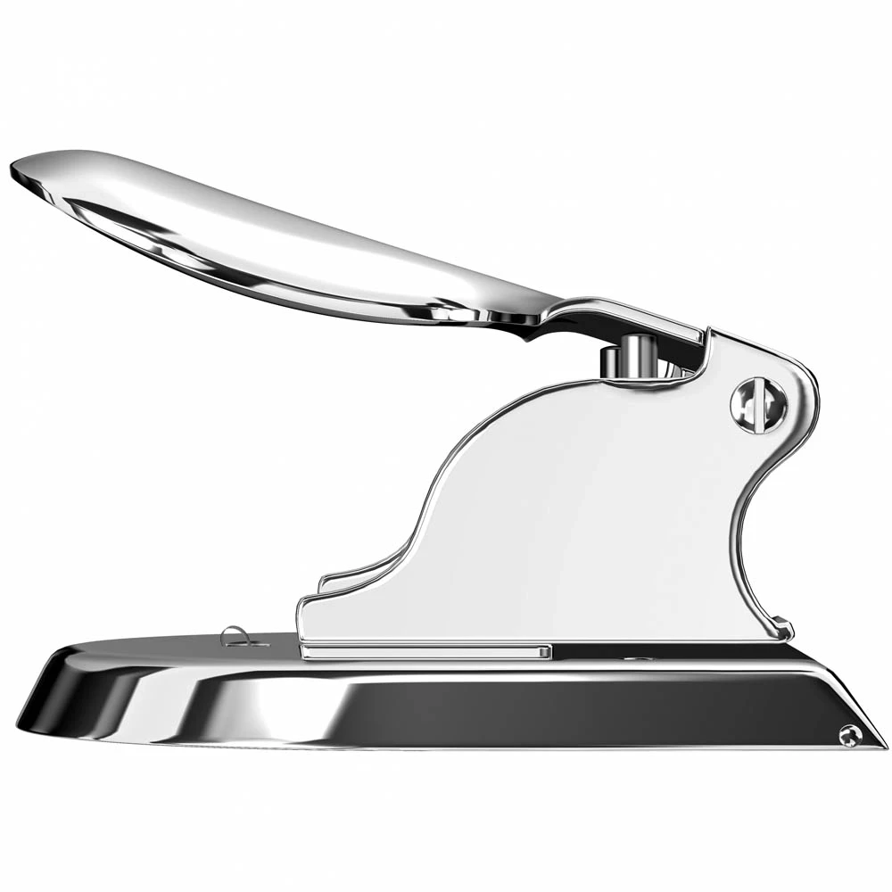 El Casco M200 Hole Punch, chrome