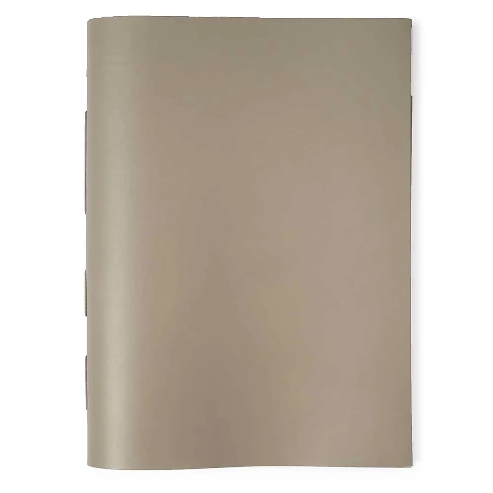 Guest Book, 48 pages, laid paper, leather, 28x38 cm, taupe