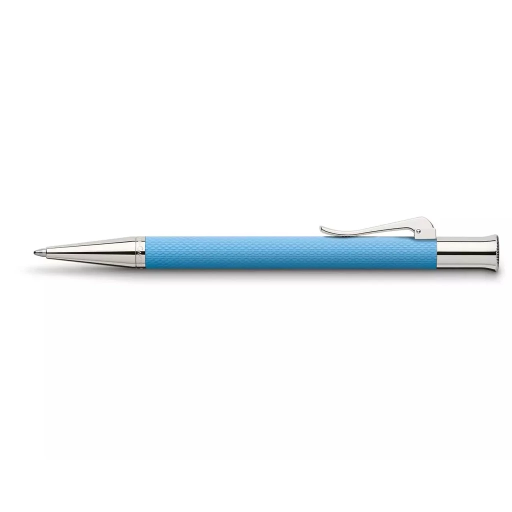 Graf von Faber-Castell Guilloche Ballpoint Pen, gulf blue