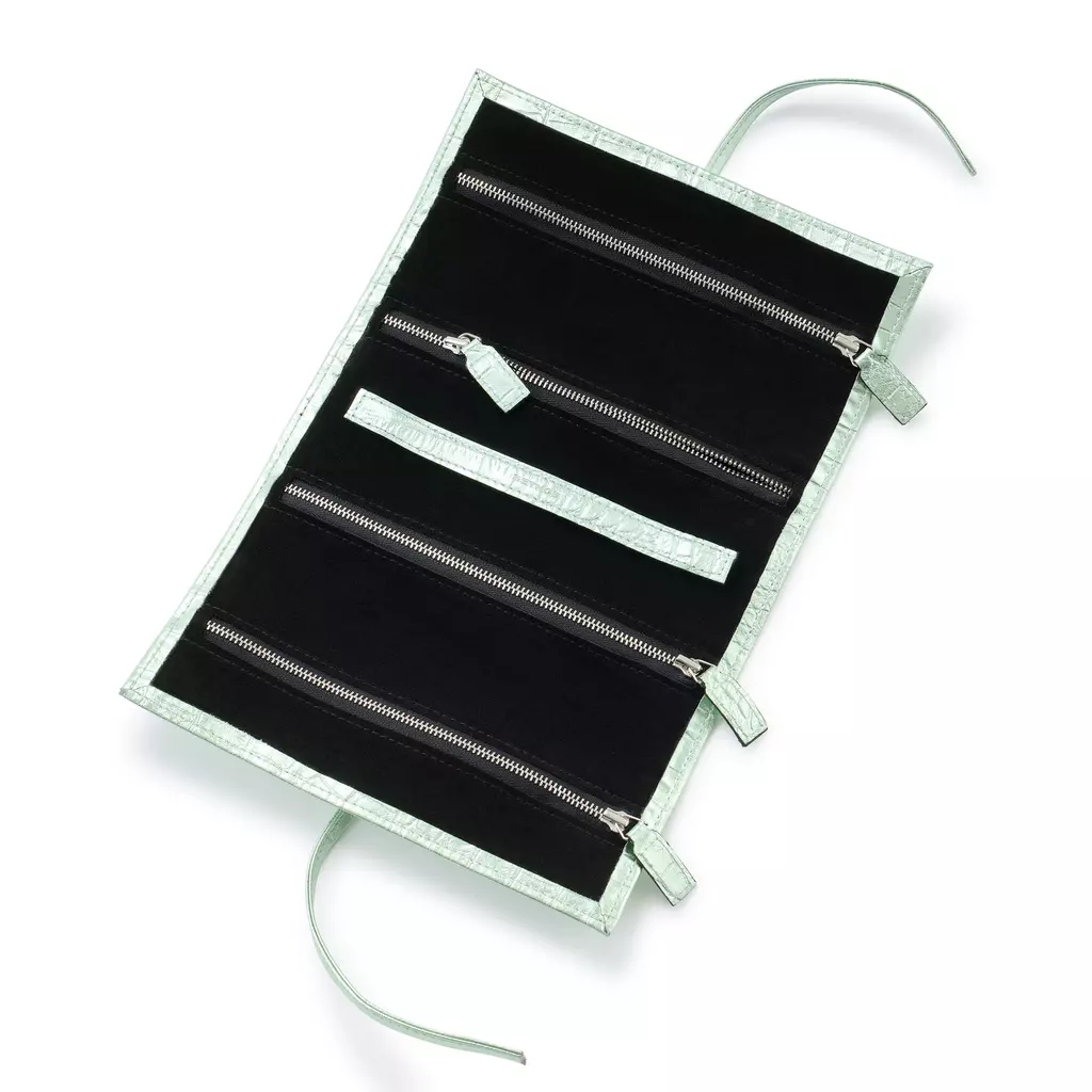 Leder Schmuckrolle Wild Mint