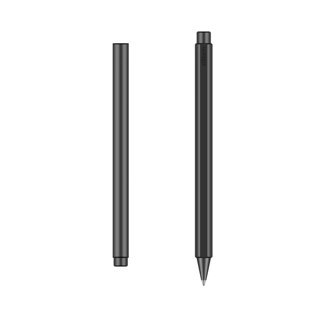 stilform FLOW Rollerball, aluminium, Warp Black