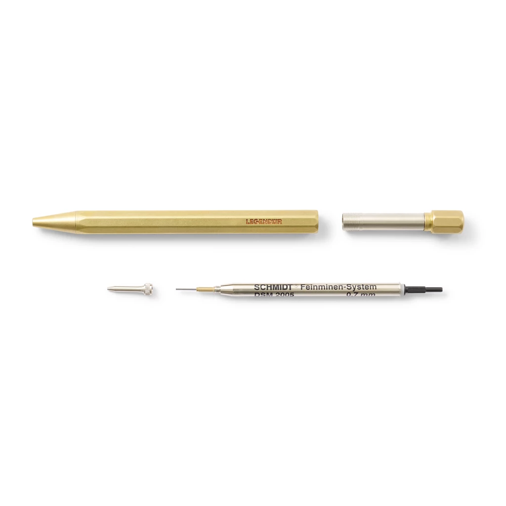 LEGENDÄR TWYST Mechanical Pencil, brass