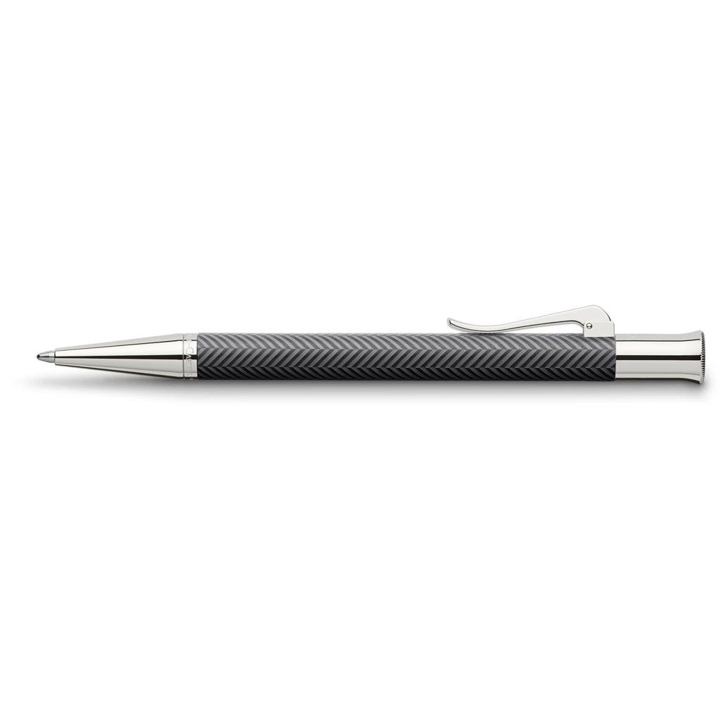 Graf von Faber-Castell Guilloche Ciselé Ballpoint Pen, anthracite