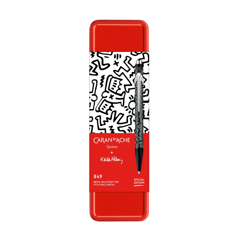 Caran d'Ache 849 Keith Haring Ballpoint Pen, black