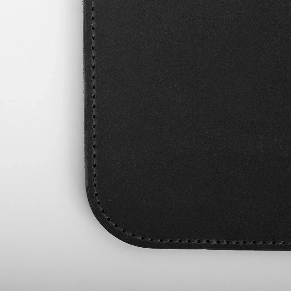 Desk Pad, leather, 61 x 39 cm, black