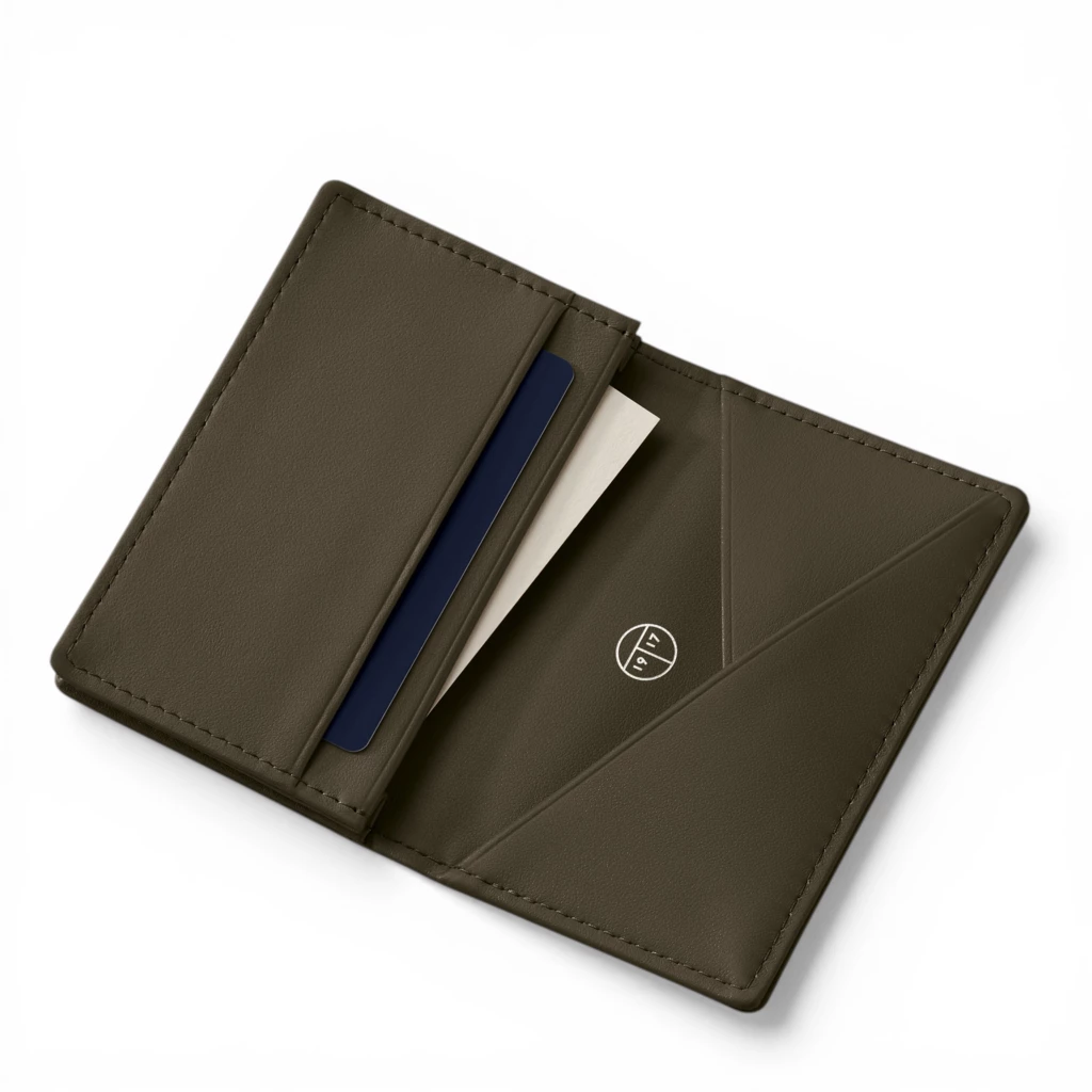 Business Card Caddy Ranger Green